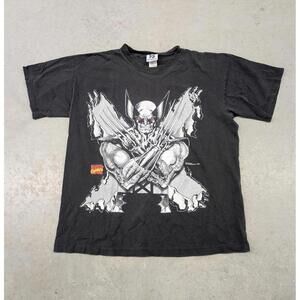Vintage 90s Weapon X Wolverine Marvel Comics Signal t-shirt